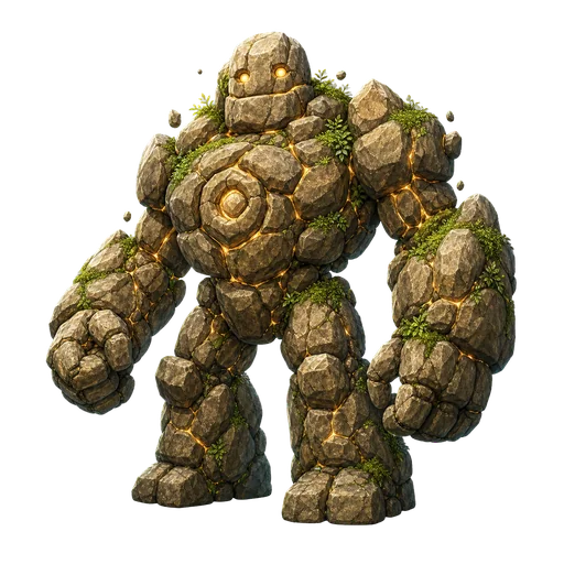 Rock Golem — Guardians of the Wild Sky